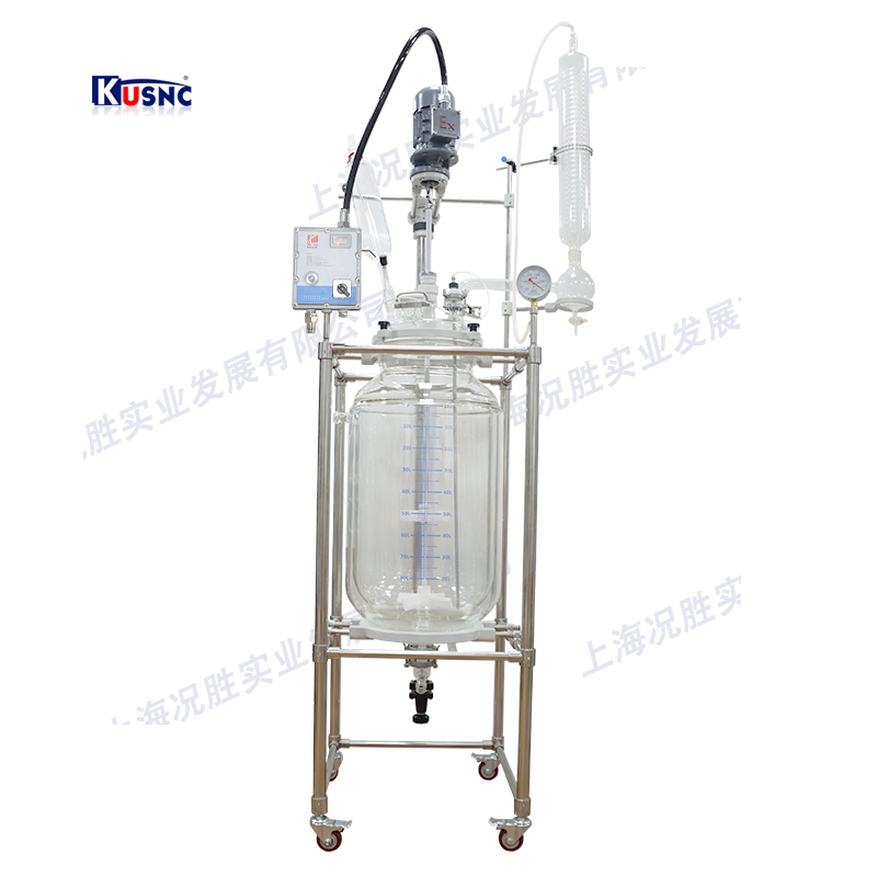 100L双层防爆玻璃反应釜